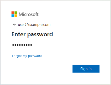 M365 password